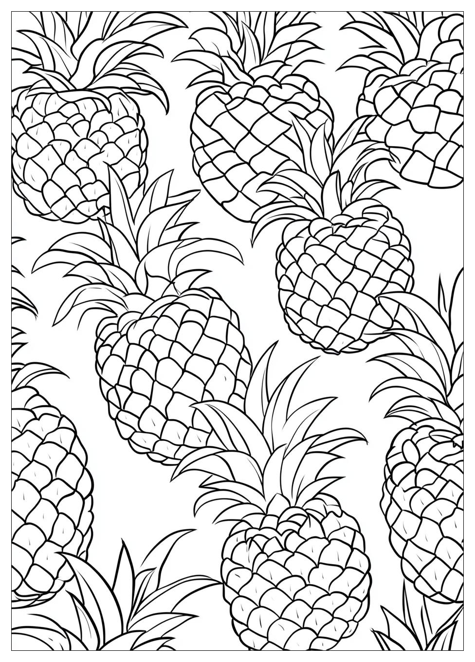 Ananas Ausmalbilder 18