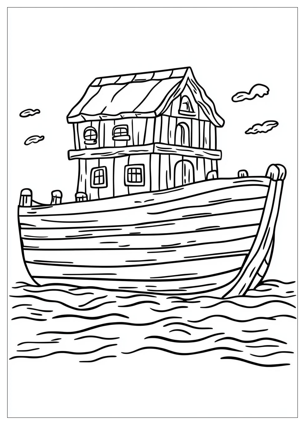 Arche Noah Ausmalbilder 1