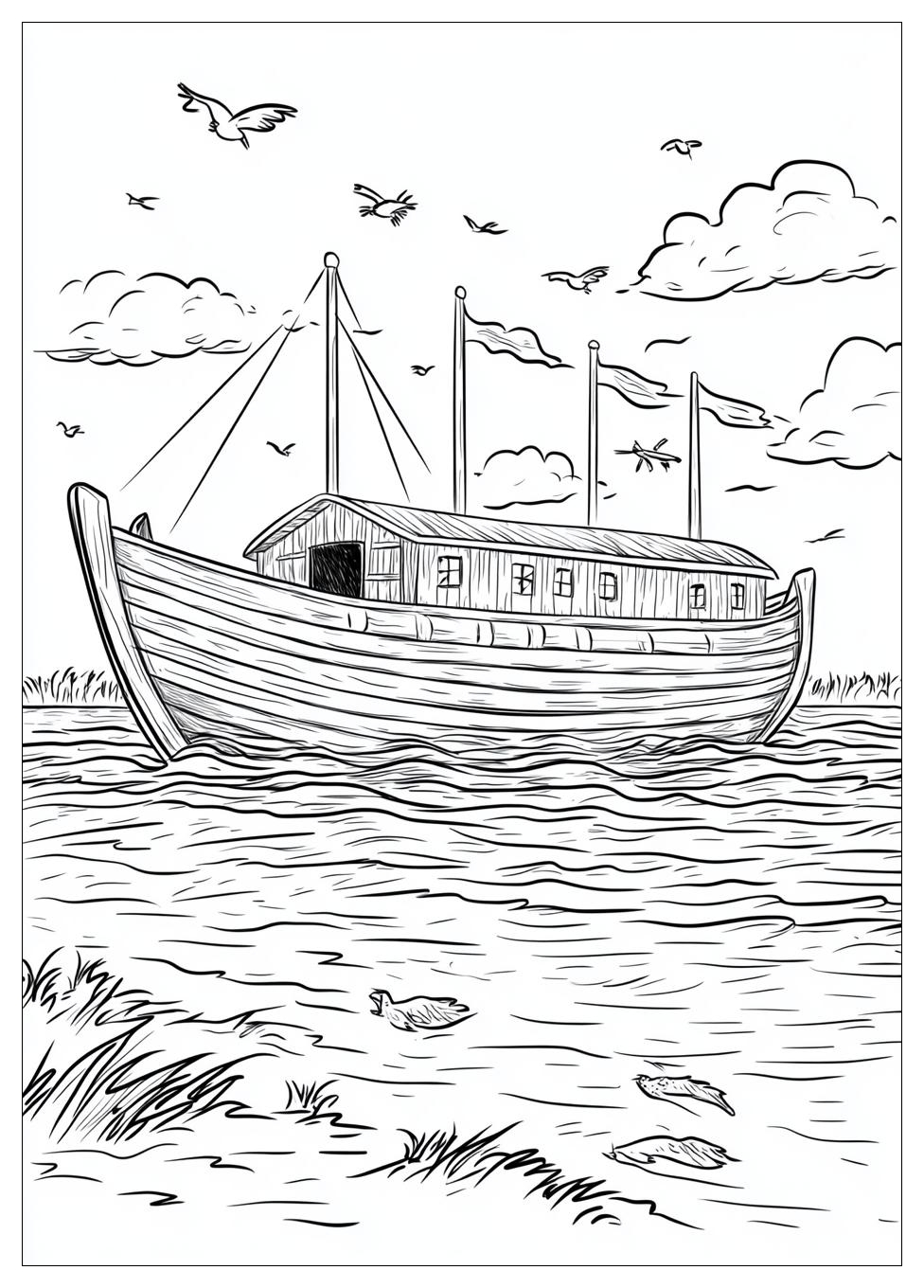 Arche Noah Ausmalbilder 10