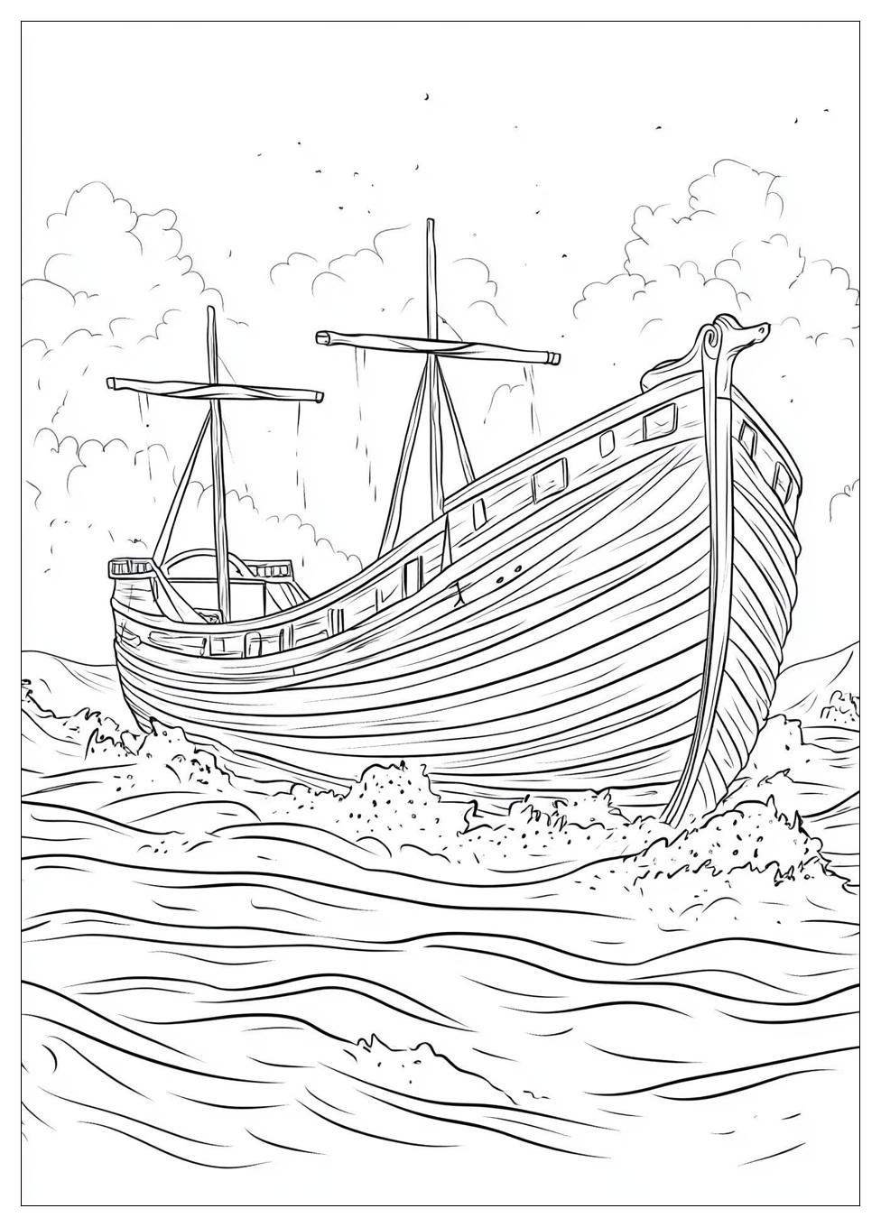 Arche Noah Ausmalbilder 14
