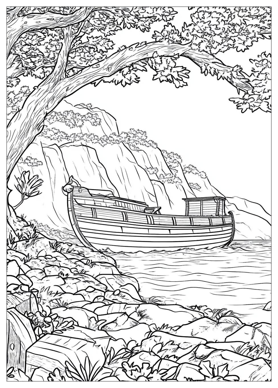 Arche Noah Ausmalbilder 16