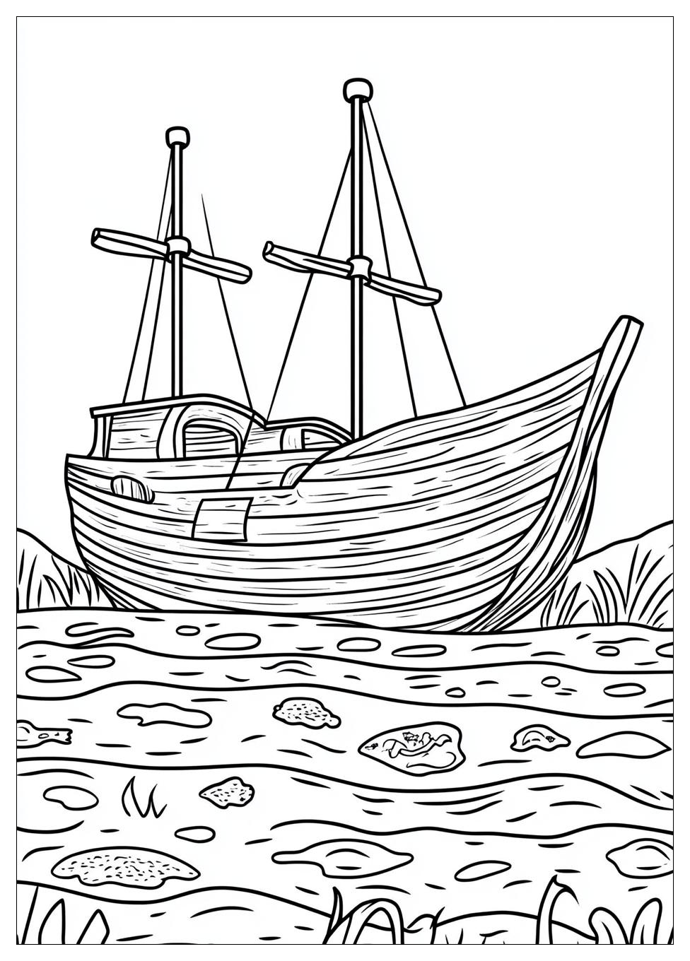 Arche Noah Ausmalbilder 17