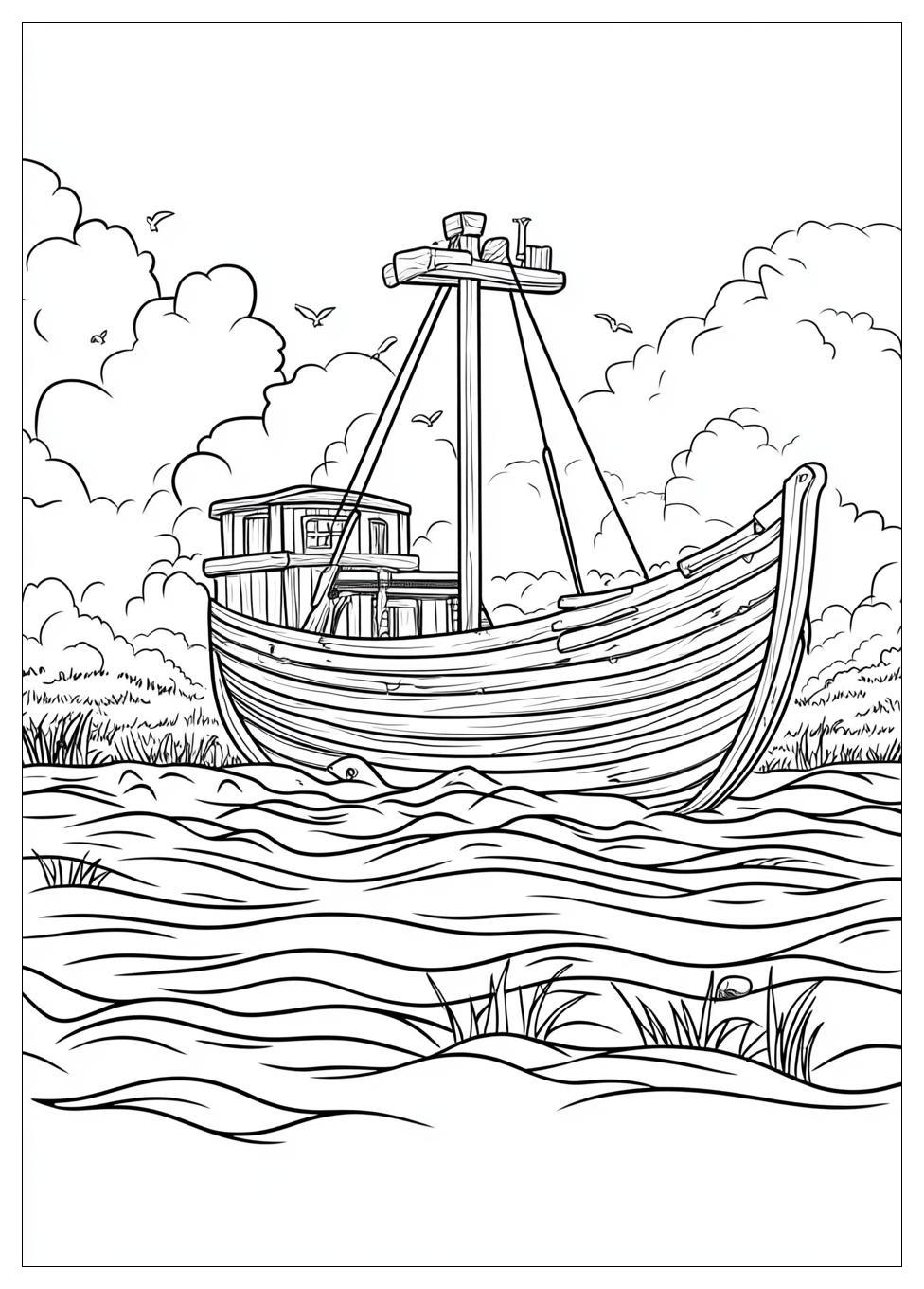 Arche Noah Ausmalbilder 19