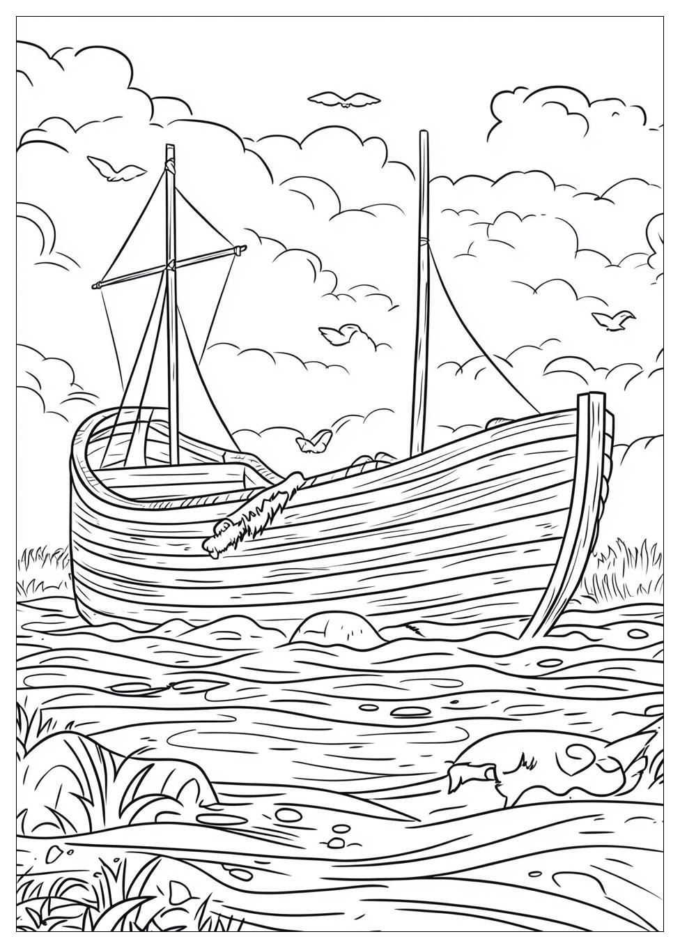 Arche Noah Ausmalbilder 20