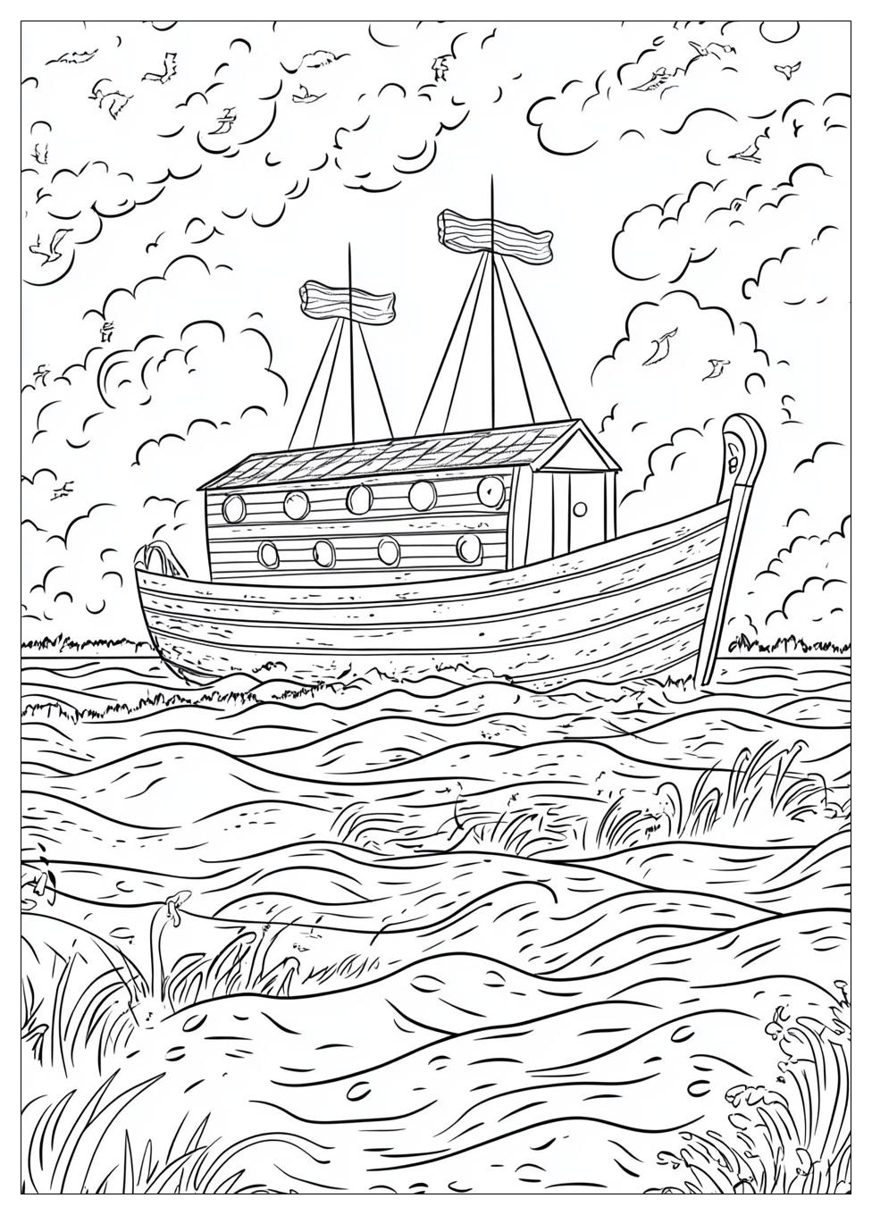 Arche Noah Ausmalbilder 21