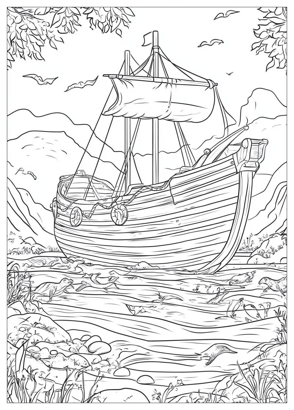 Arche Noah Ausmalbilder 23