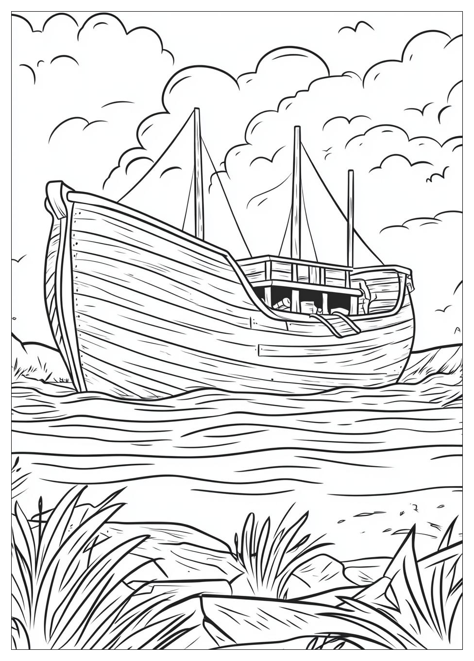 Arche Noah Ausmalbilder 8