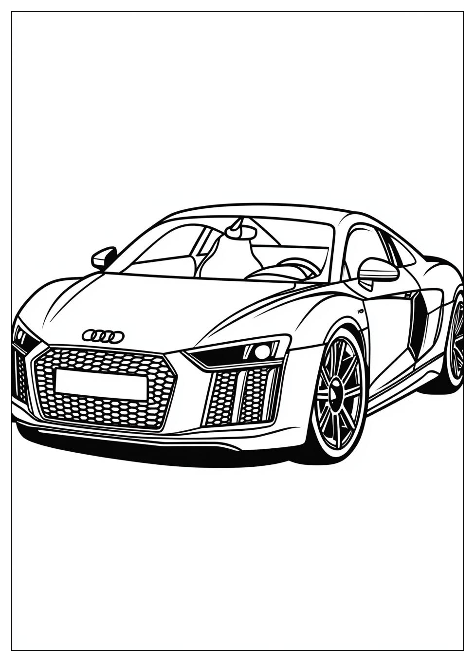 Audi Ausmalbilder 4