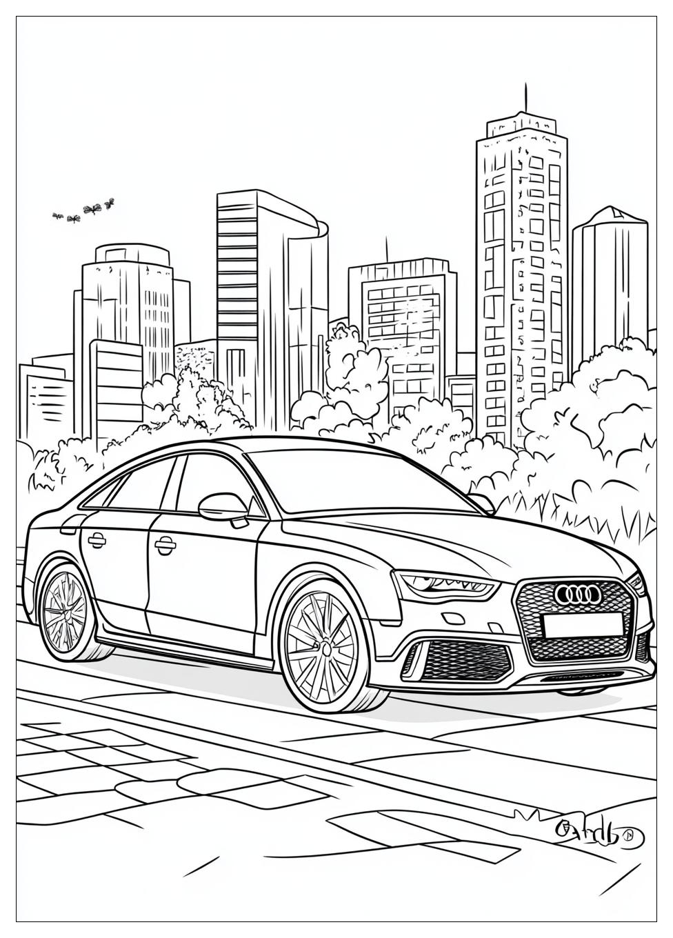 Audi Ausmalbilder 6