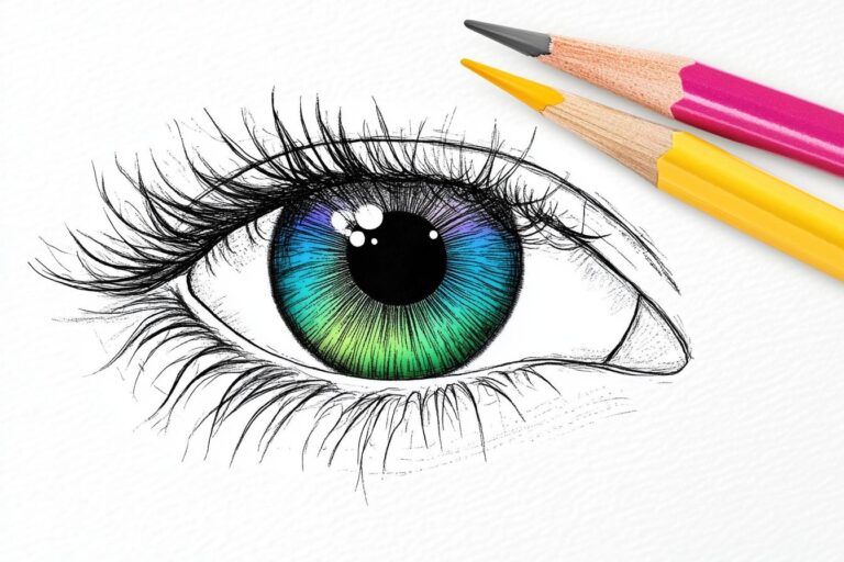 Augen Ausmalbilder: Kreativität und Entspannung durch Detail