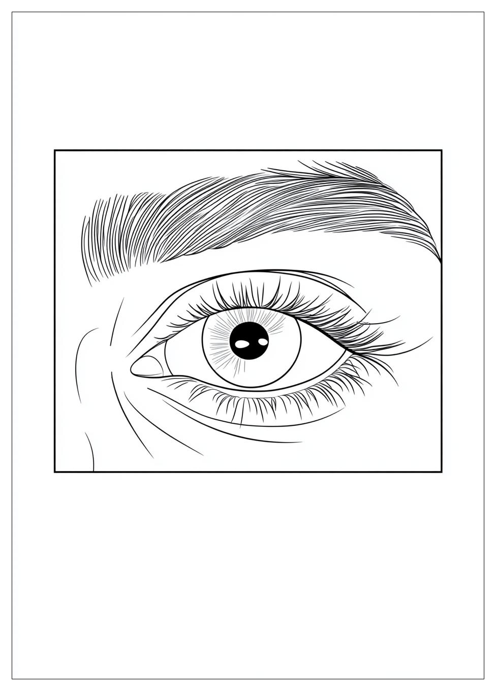Augen Ausmalbilder 13