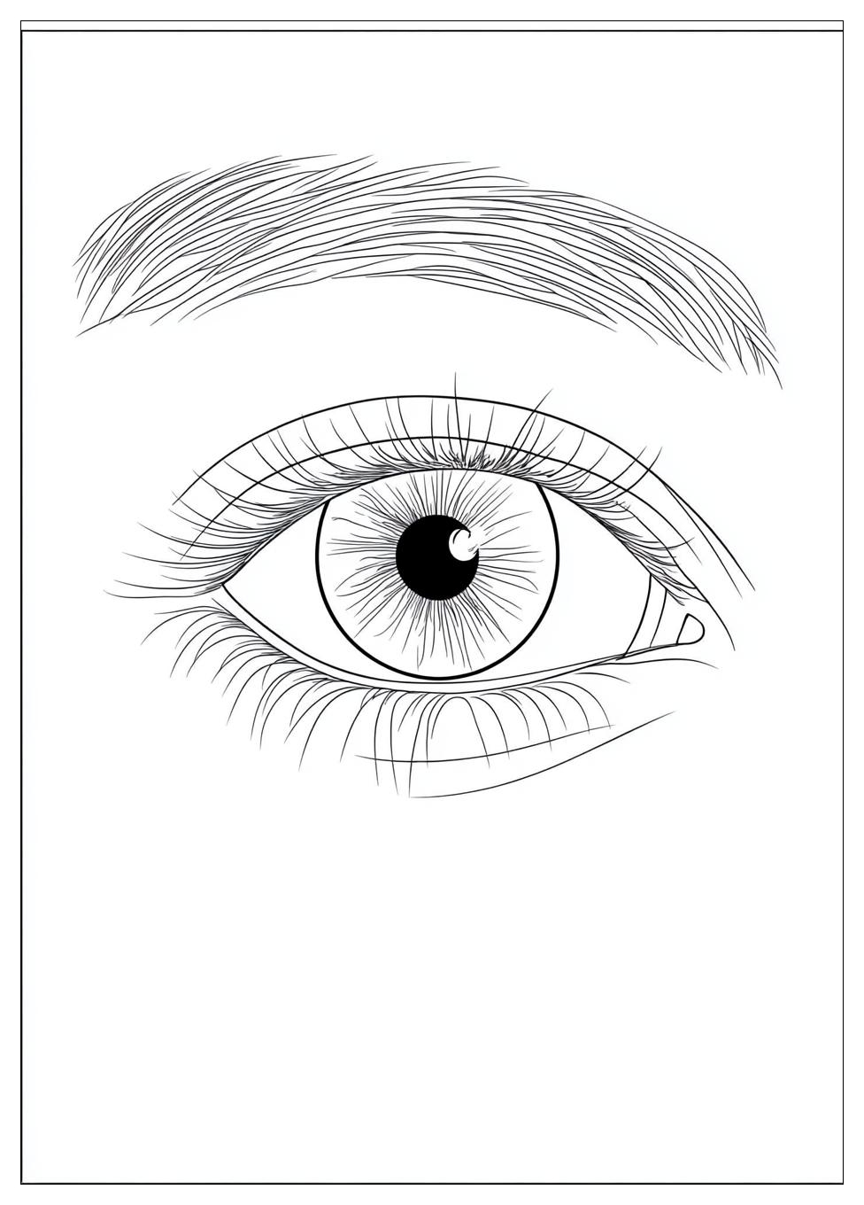 Augen Ausmalbilder 20