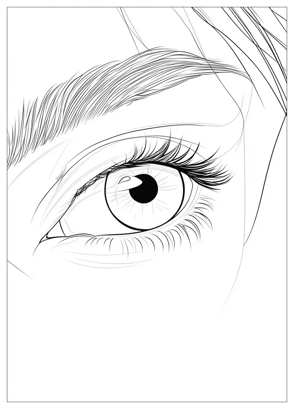 Augen Ausmalbilder 21