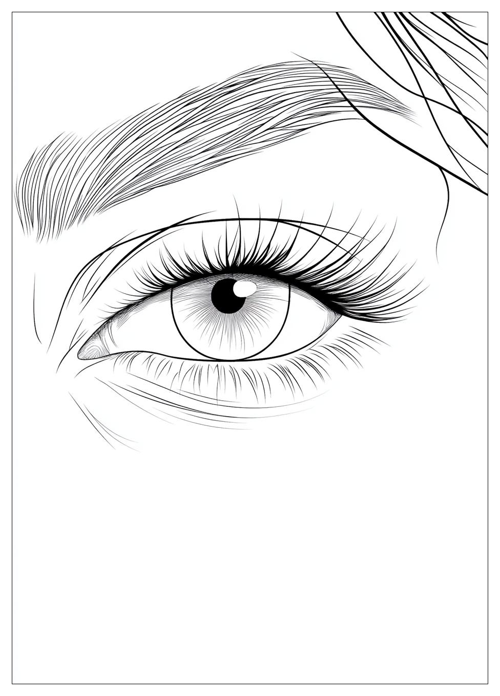 Augen Ausmalbilder 24