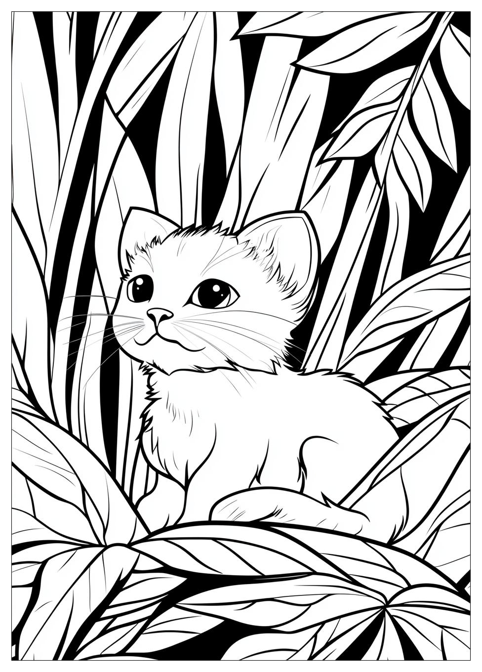 Baby Katzen Ausmalbilder 10