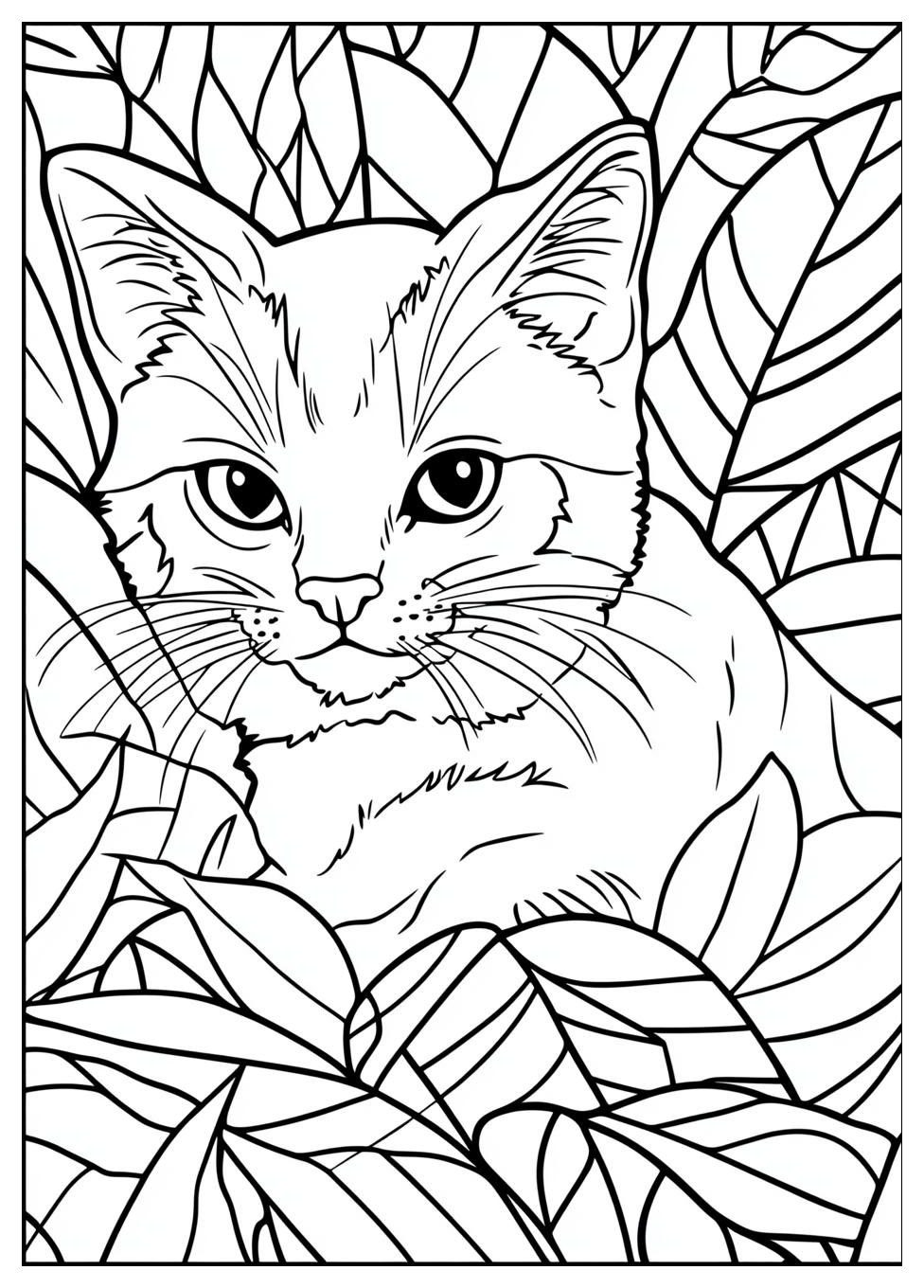 Baby Katzen Ausmalbilder 11