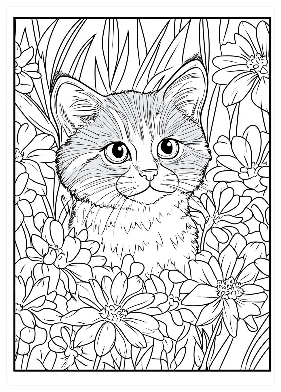 Baby Katzen Ausmalbilder 14