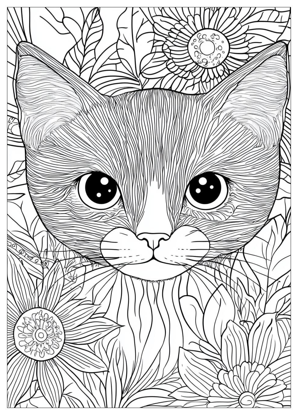 Baby Katzen Ausmalbilder 17