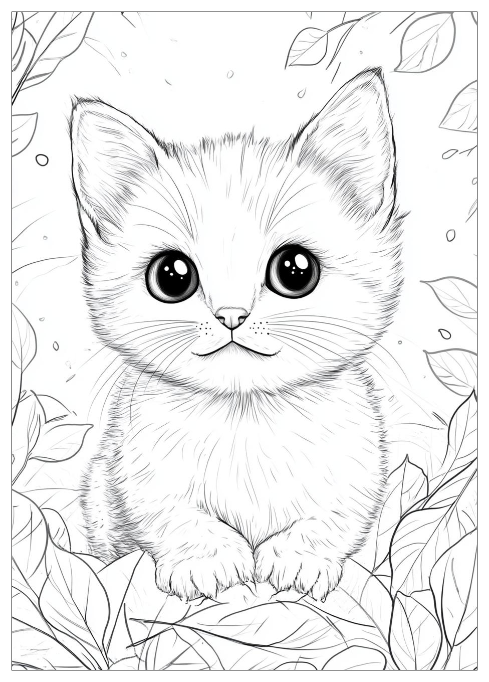 Baby Katzen Ausmalbilder 5