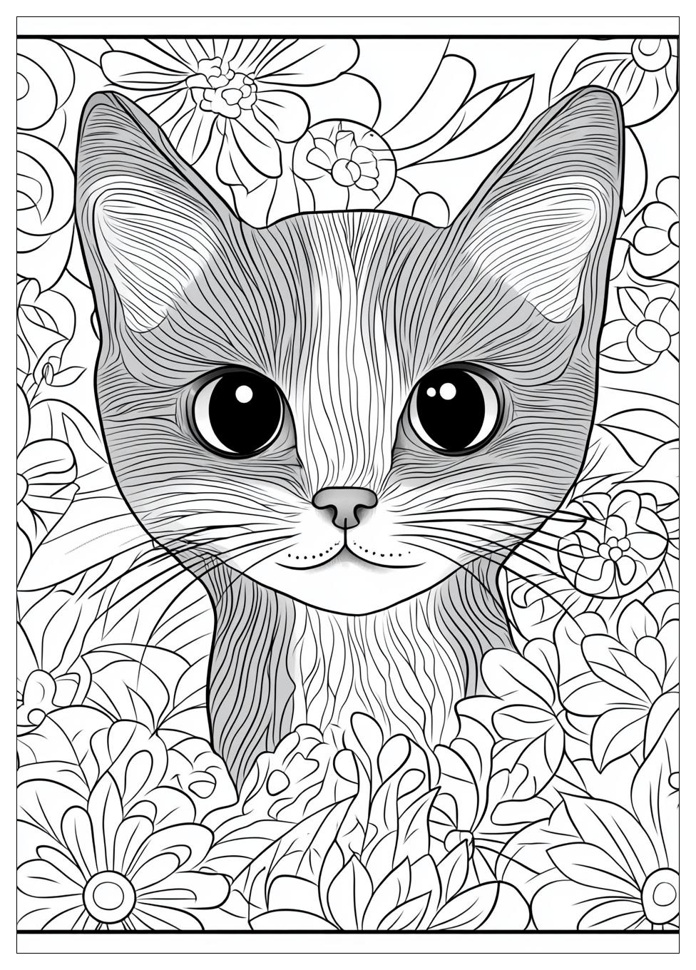 Baby Katzen Ausmalbilder 8