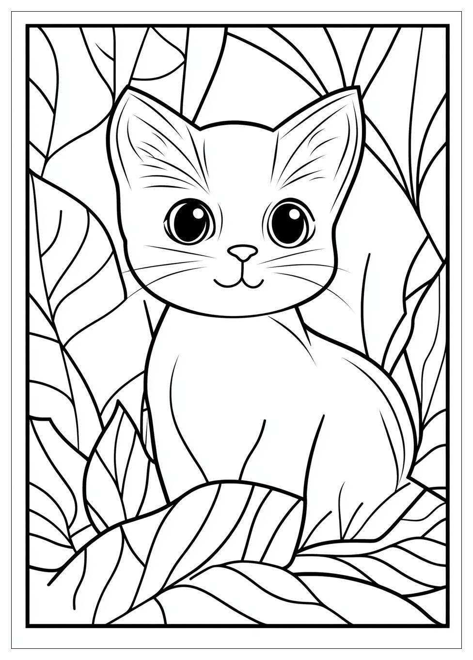 Baby Katzen Ausmalbilder 9