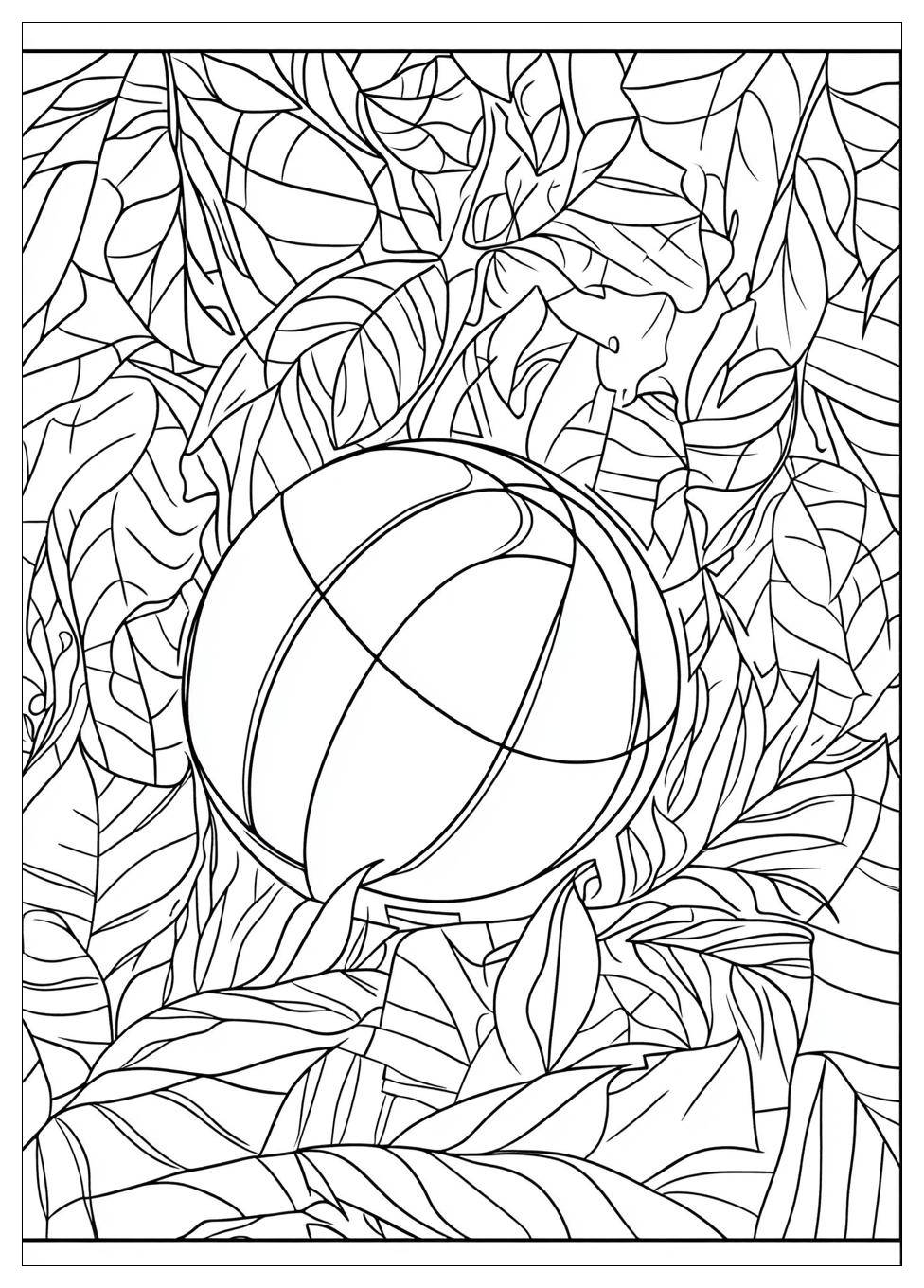 Basketball Ausmalbilder 14