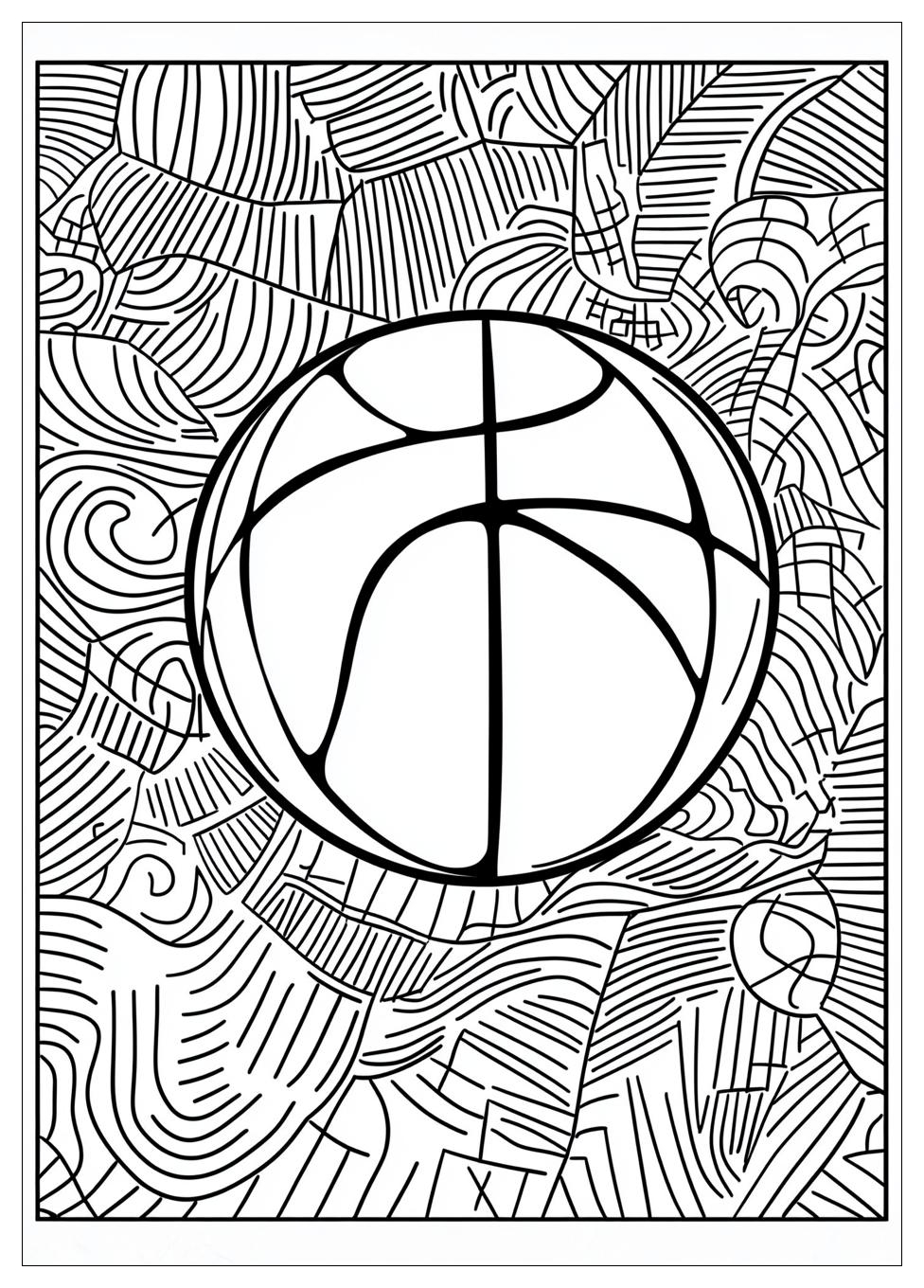 Basketball Ausmalbilder 18