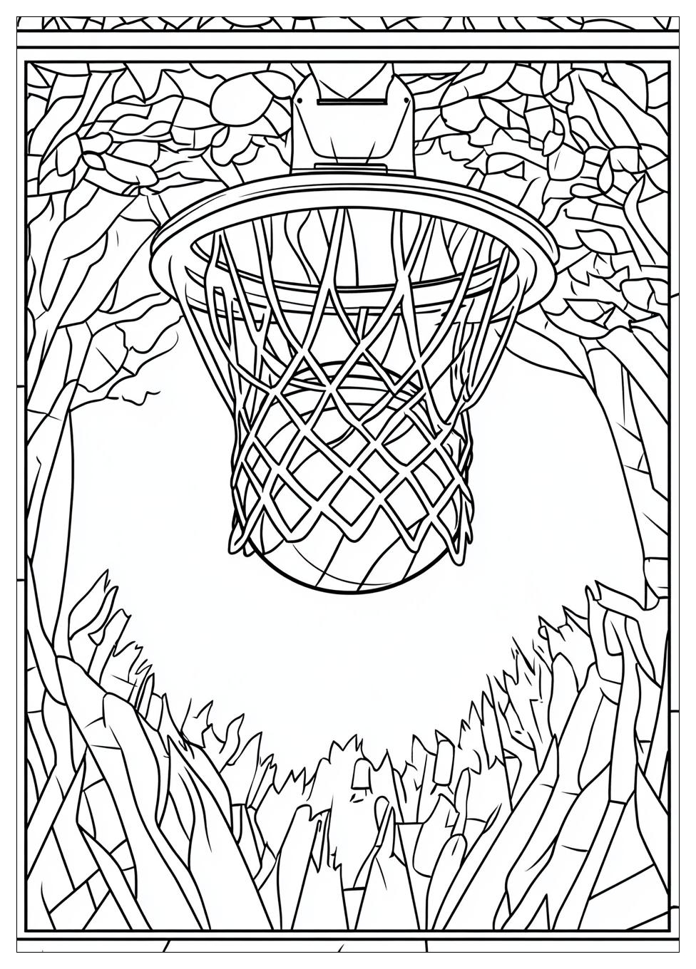 Basketball Ausmalbilder 19