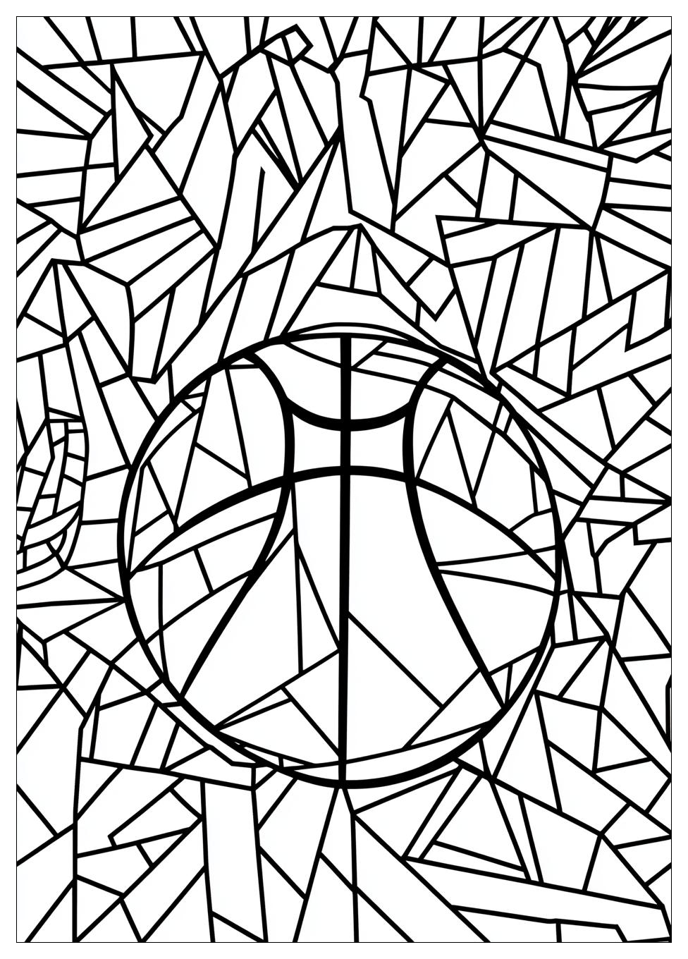 Basketball Ausmalbilder 4