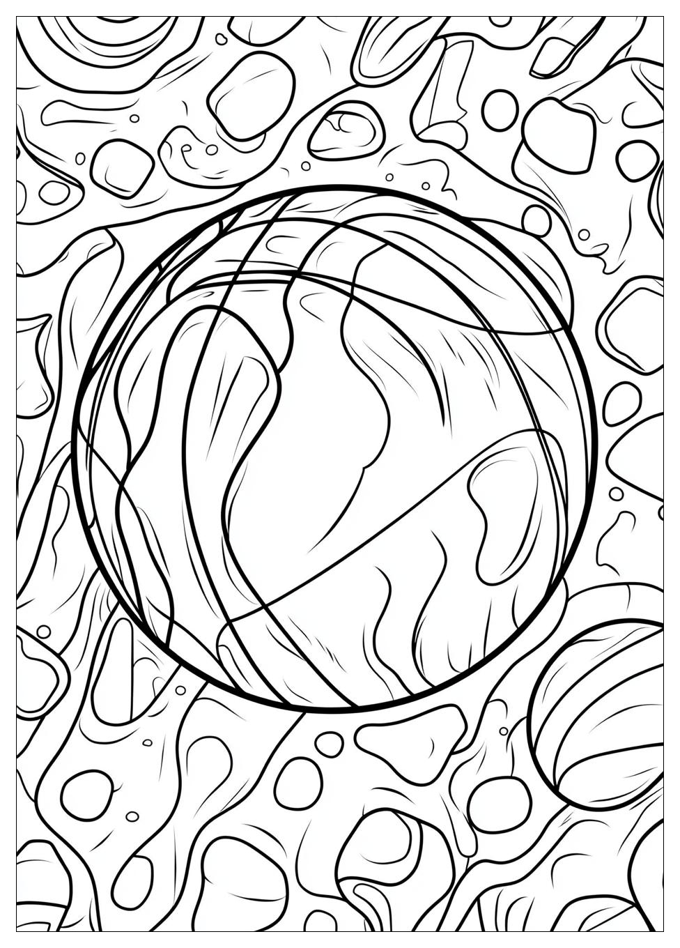 Basketball Ausmalbilder 6