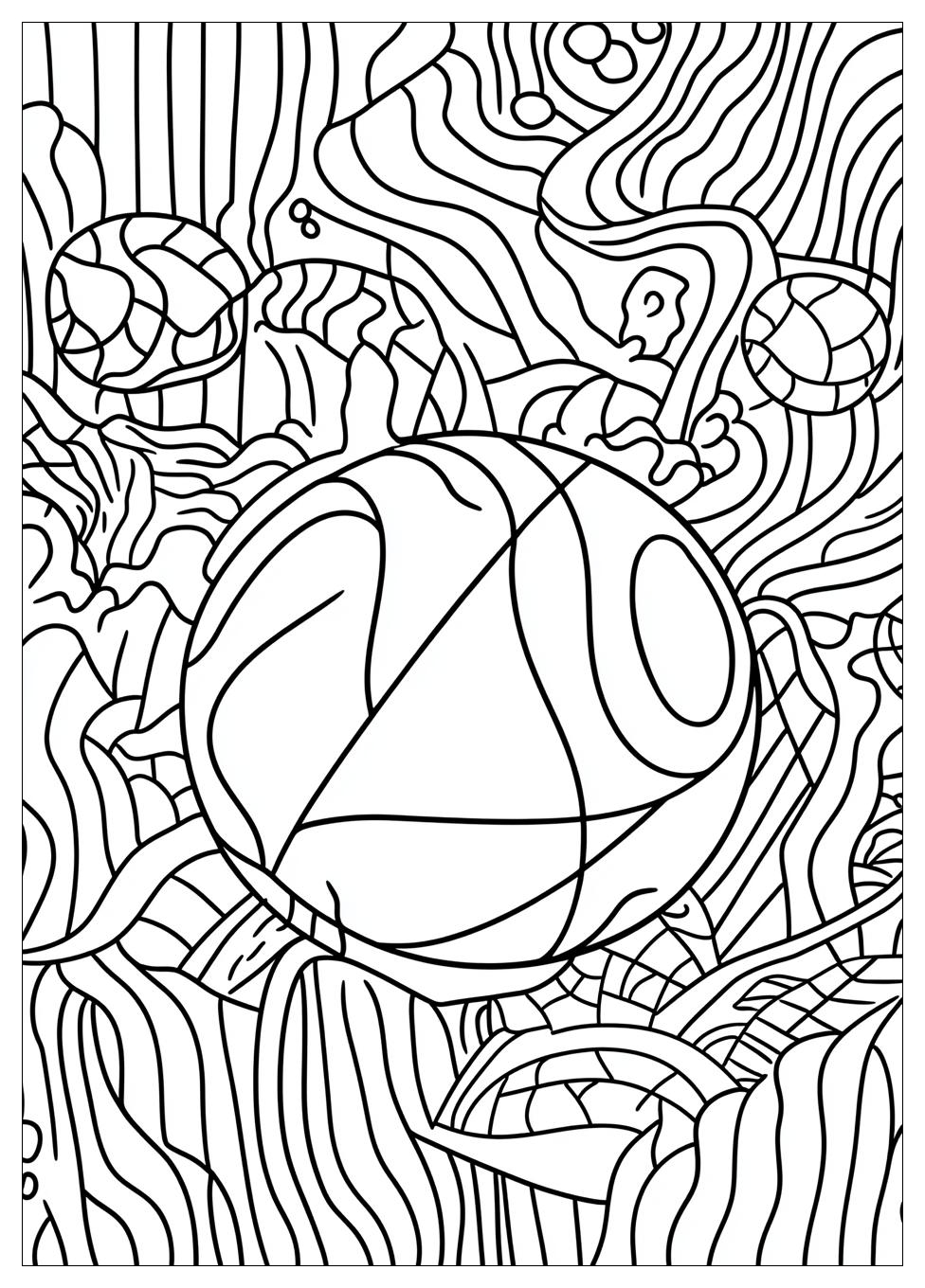 Basketball Ausmalbilder 9