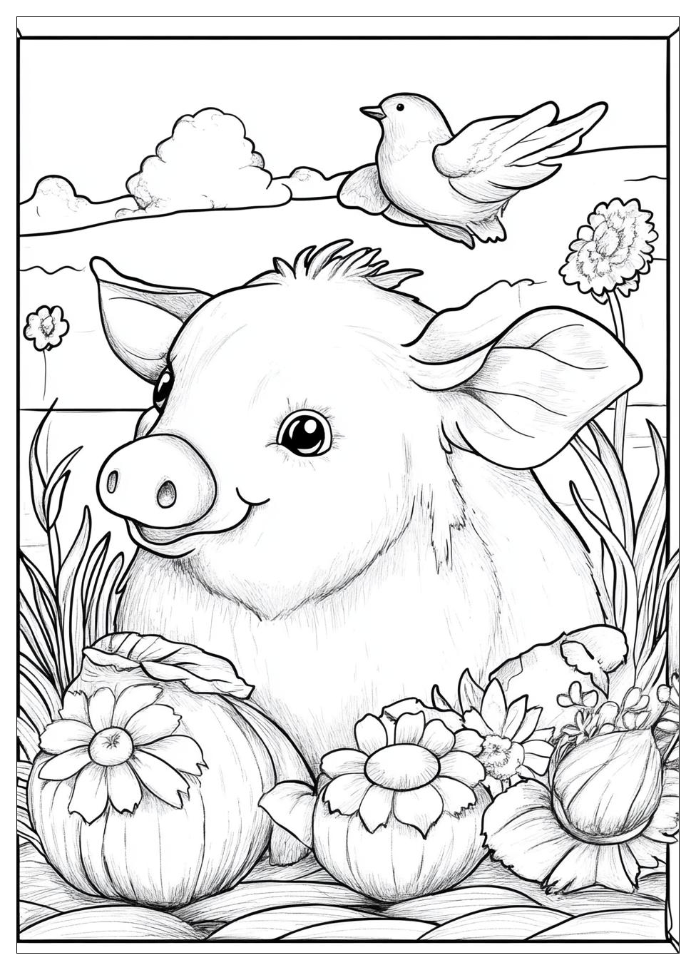 Bauernhoftiere Ausmalbilder 20
