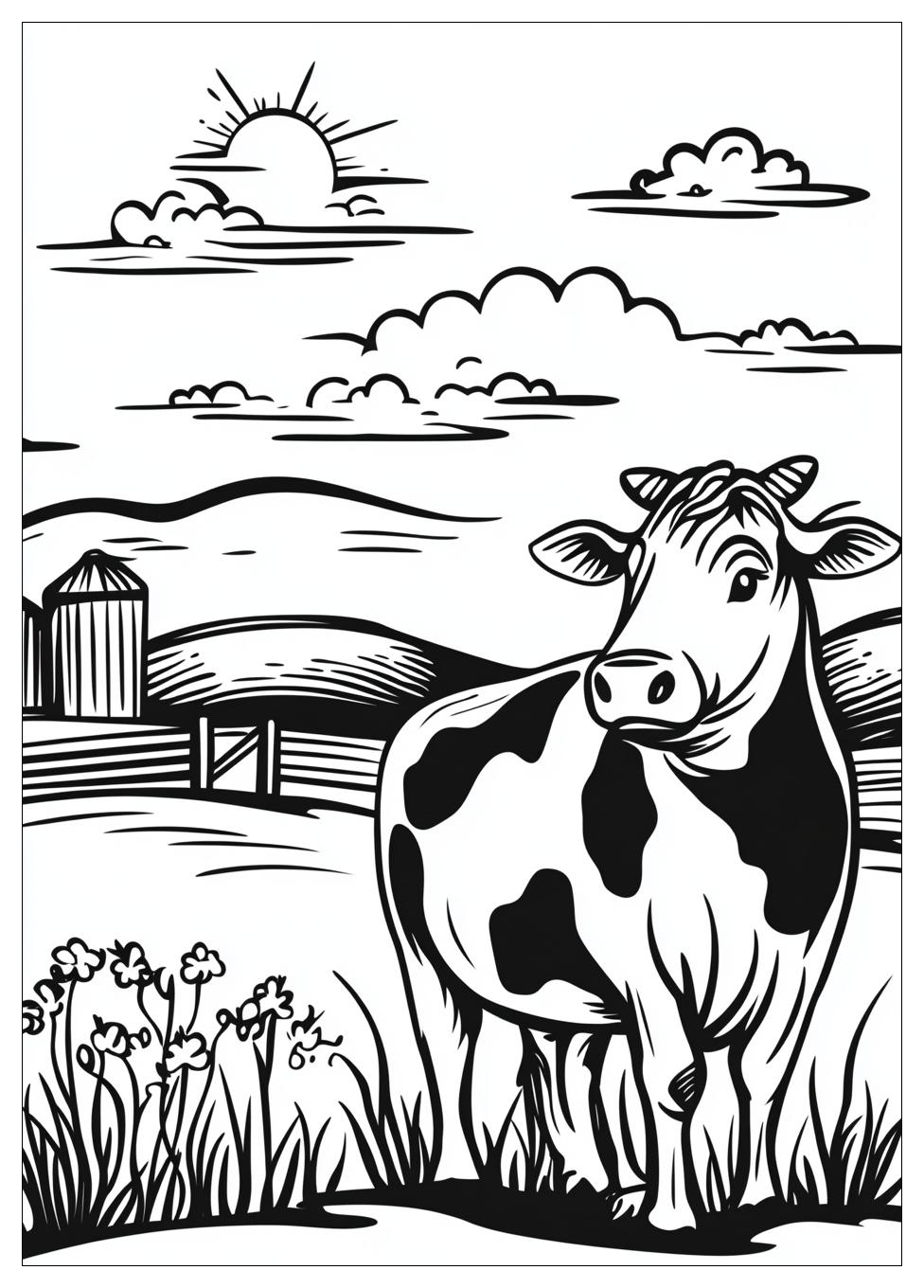 Bauernhoftiere Ausmalbilder 4