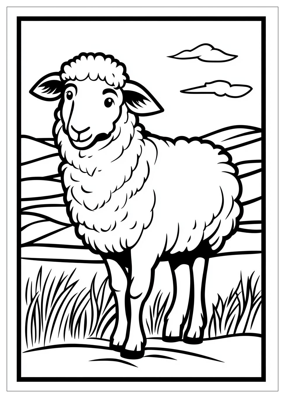 Bauernhoftiere Ausmalbilder 5