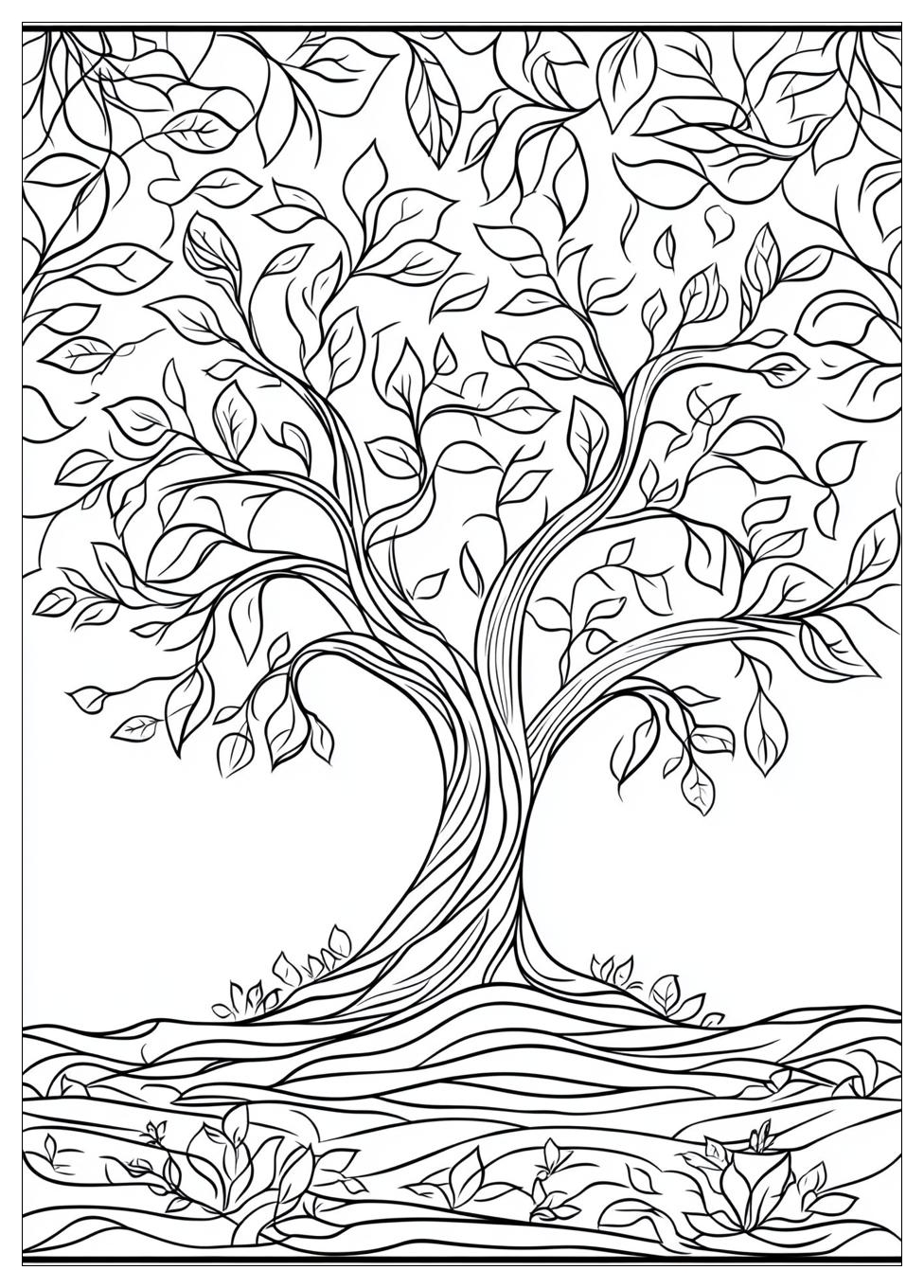 Baum Ausmalbilder 3