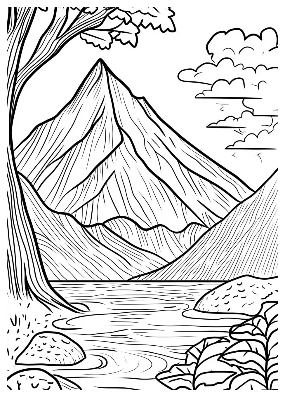 Berg Ausmalbilder 10