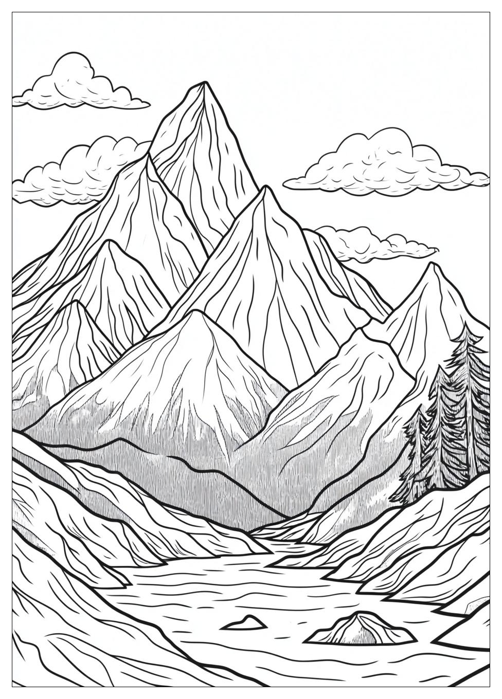 Berg Ausmalbilder 20