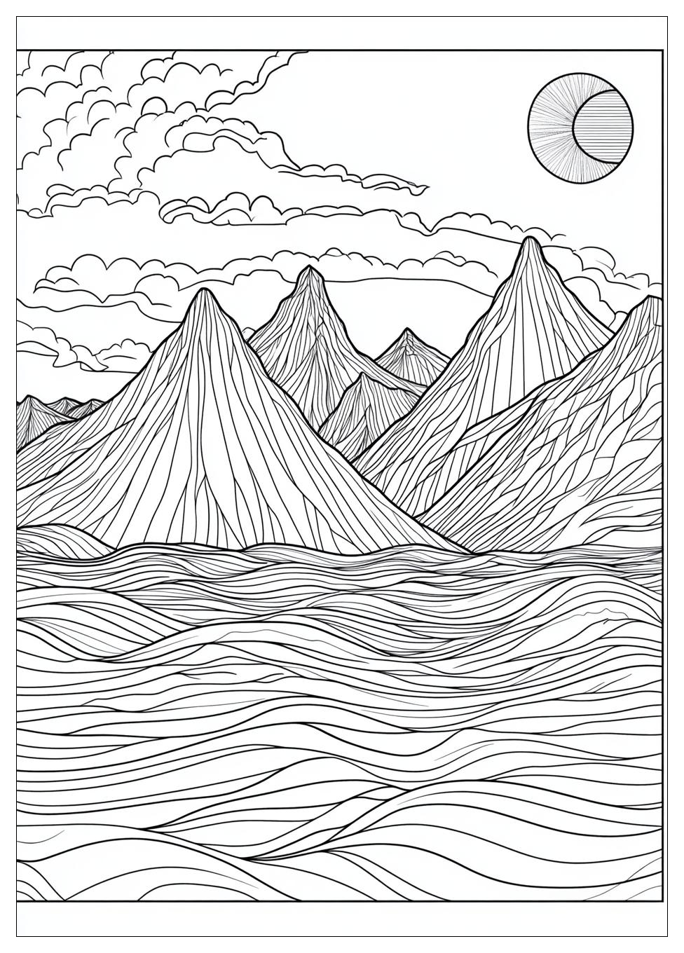 Berg Ausmalbilder 24