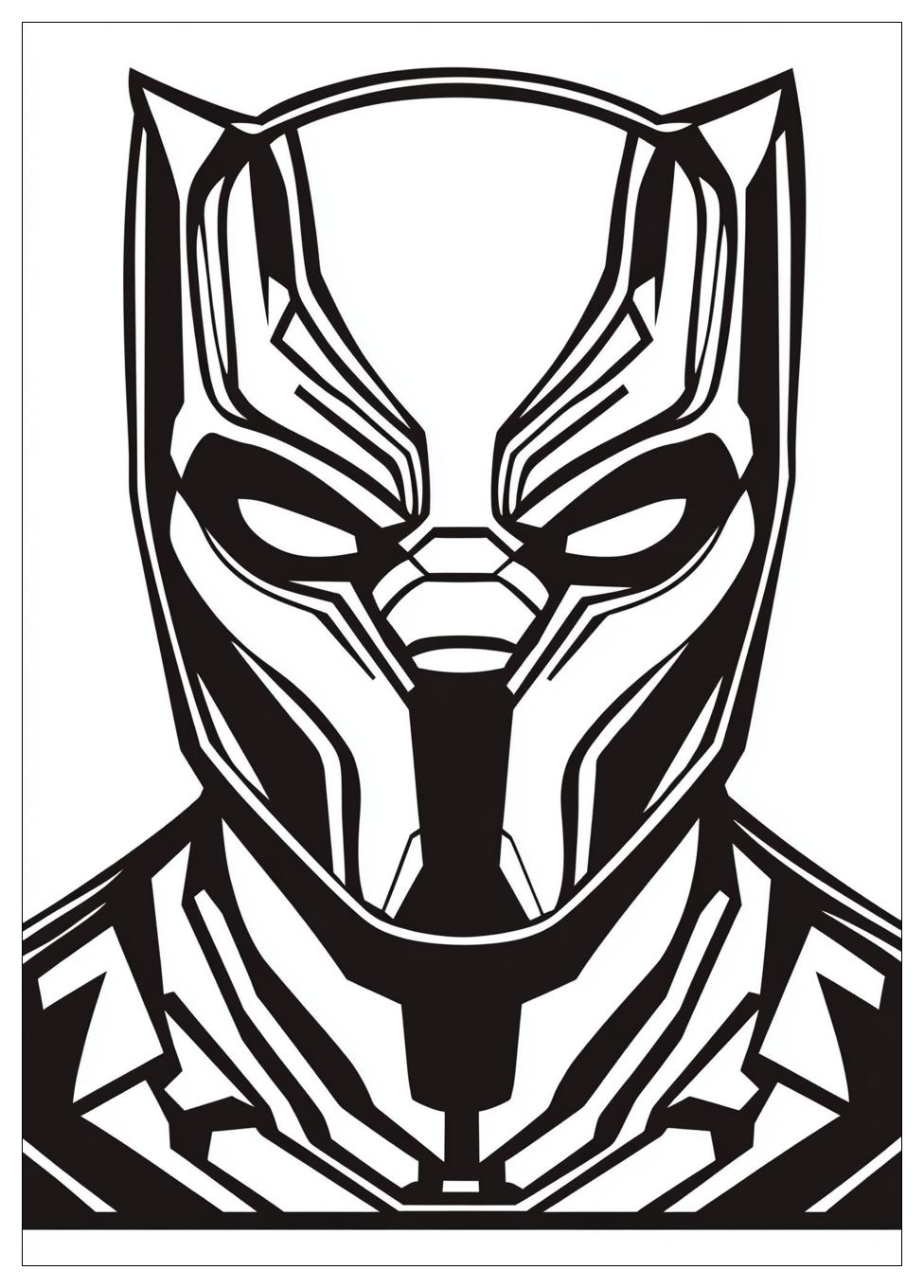 Black Panther Ausmalbilder 10
