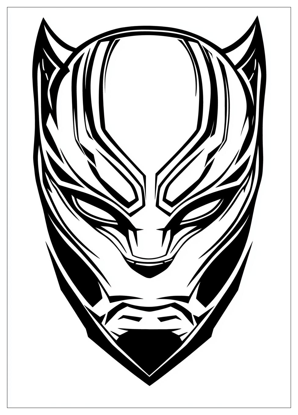 Black Panther Ausmalbilder 12