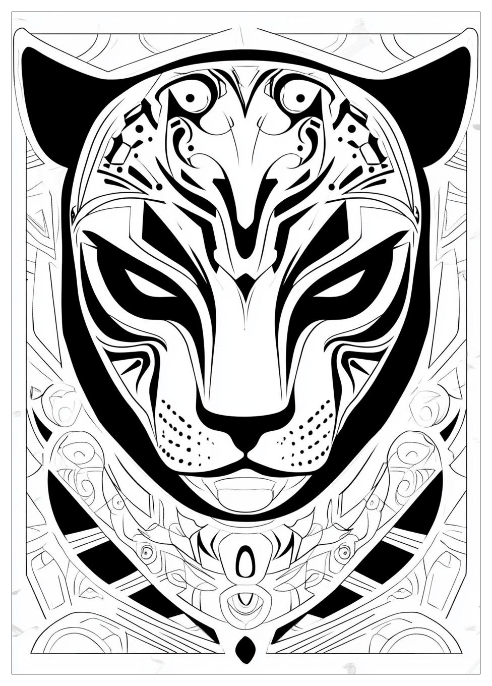 Black Panther Ausmalbilder 14