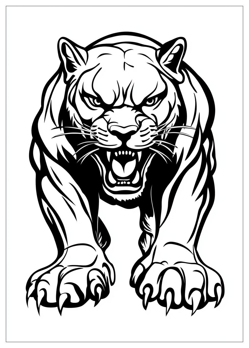 Black Panther Ausmalbilder 17