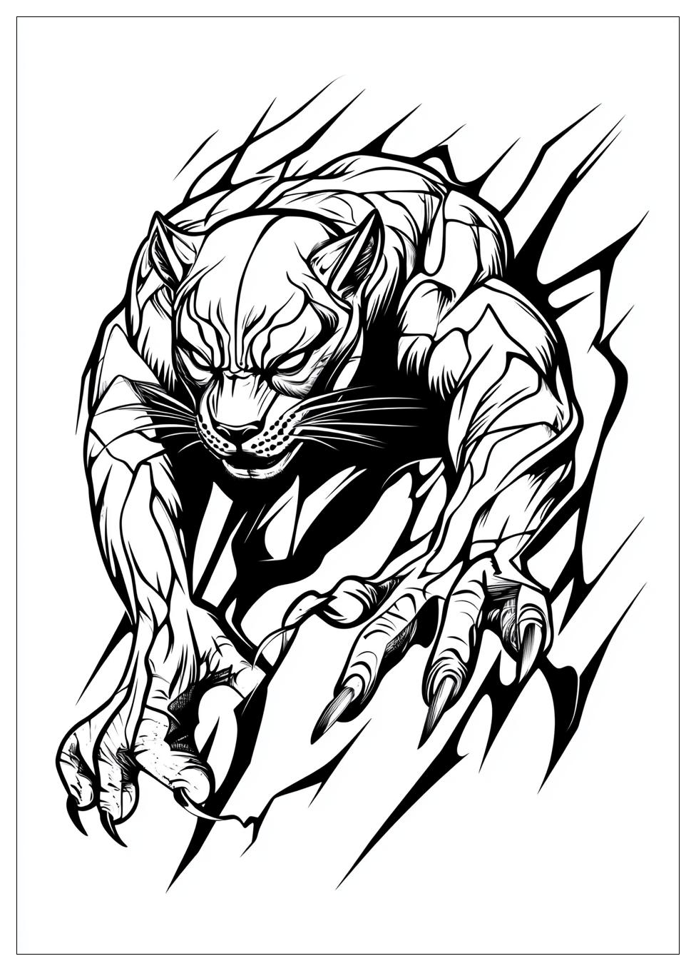 Black Panther Ausmalbilder 5