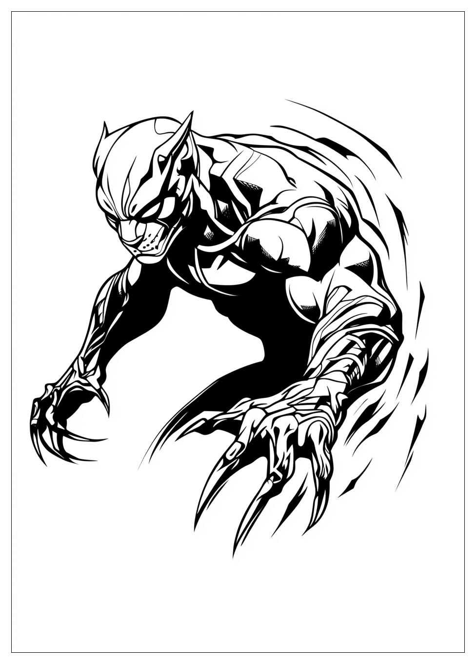 Black Panther Ausmalbilder 8