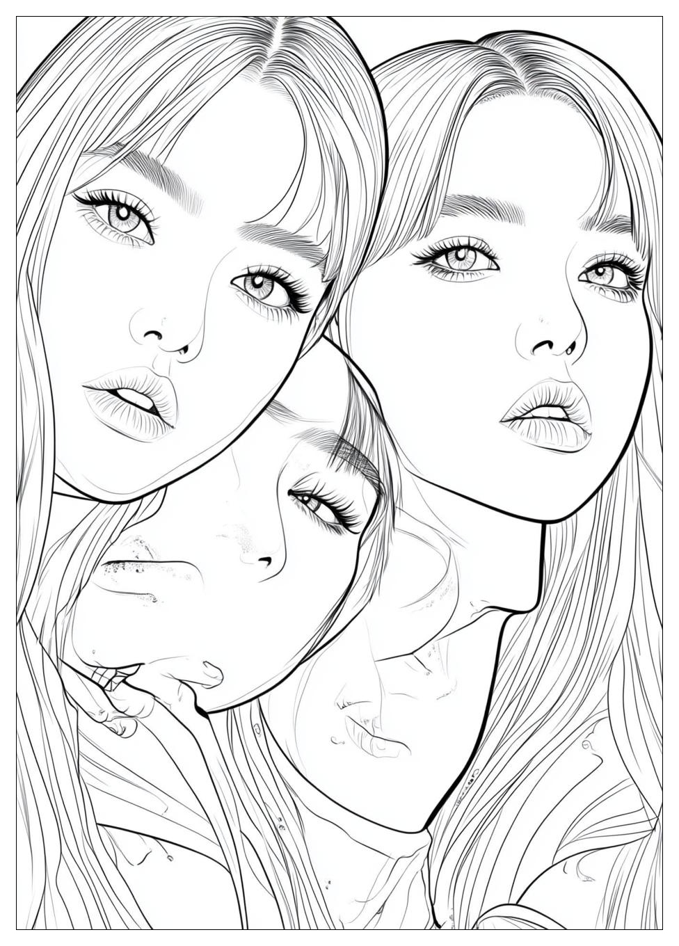 Blackpink Ausmalbilder 10
