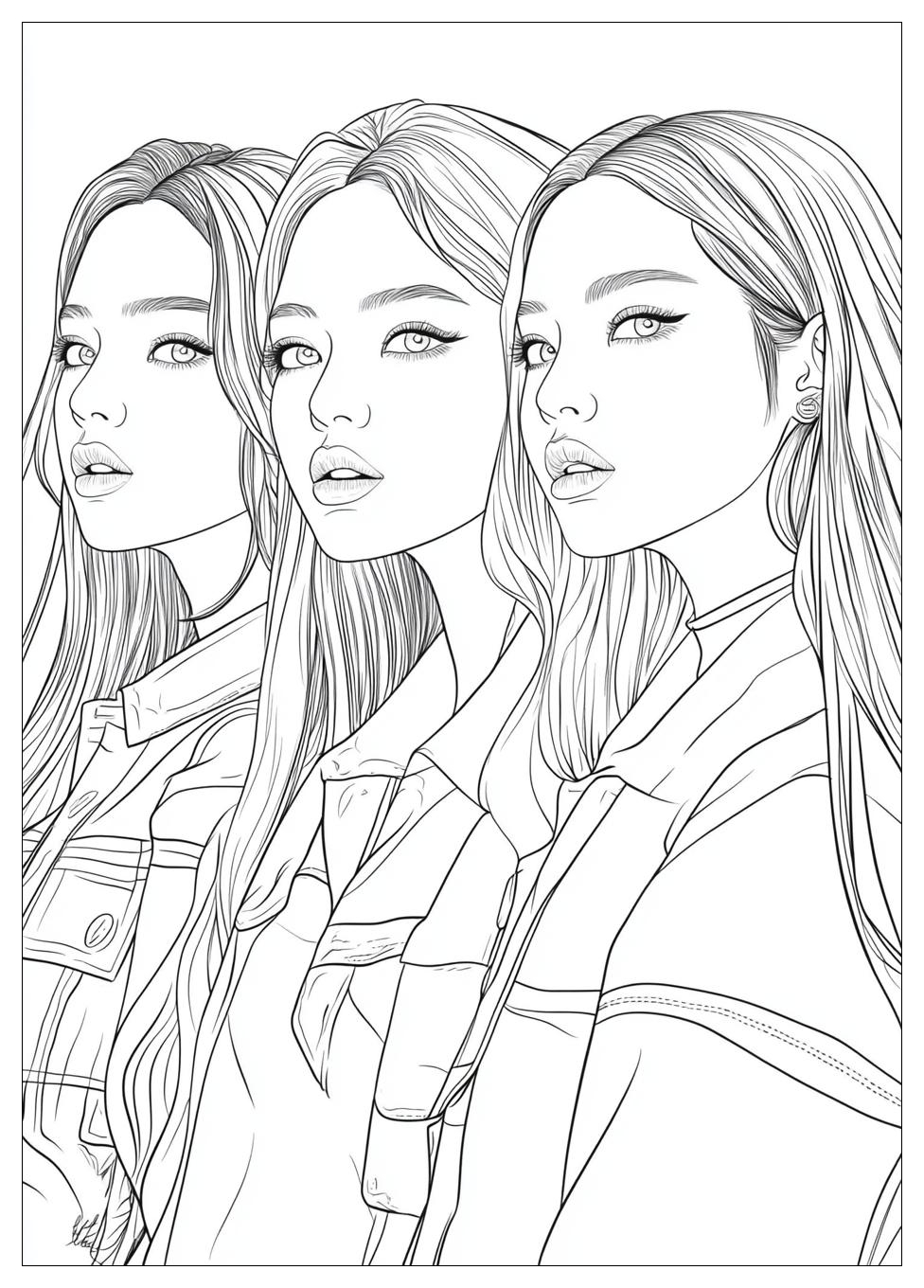 Blackpink Ausmalbilder 11