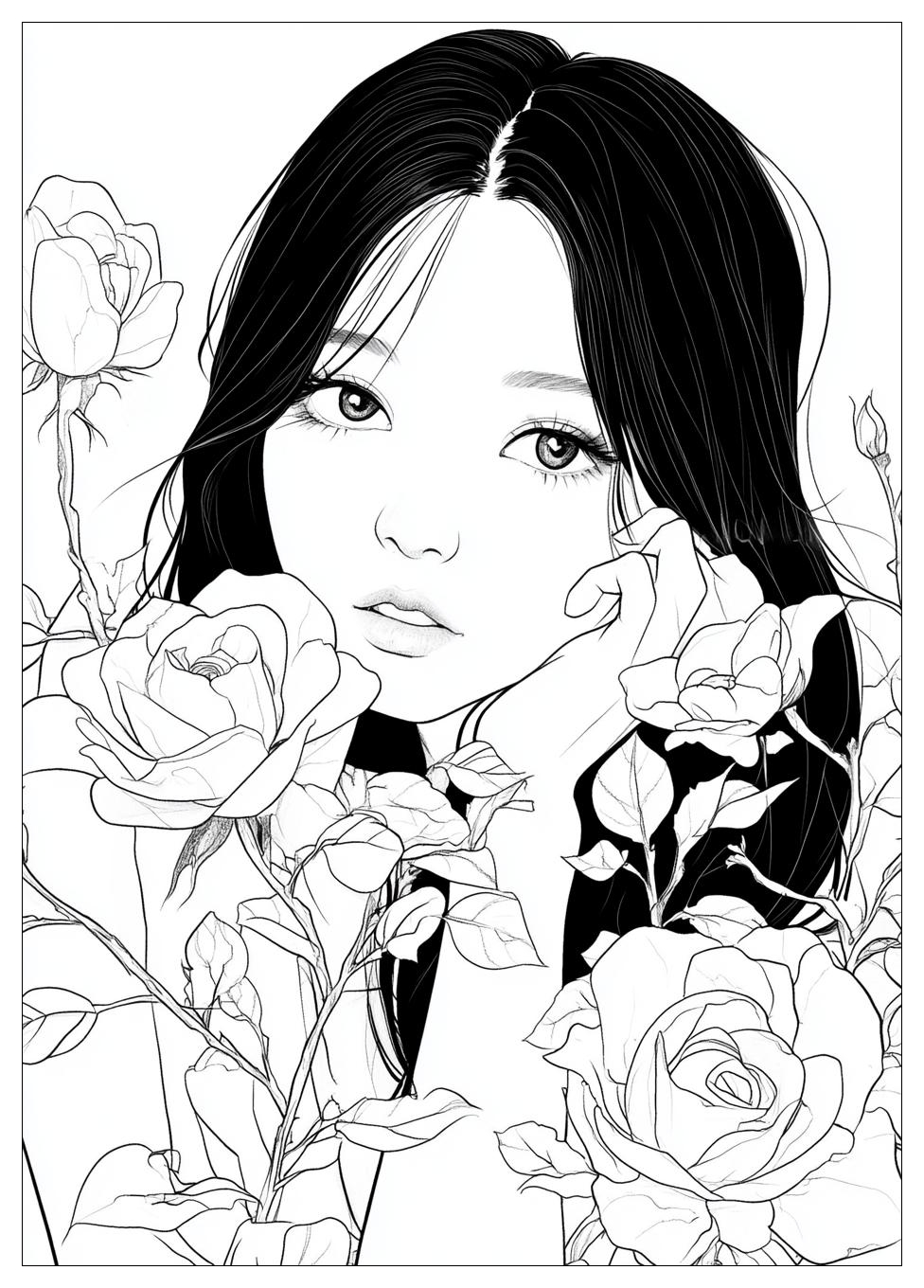 Blackpink Ausmalbilder 13