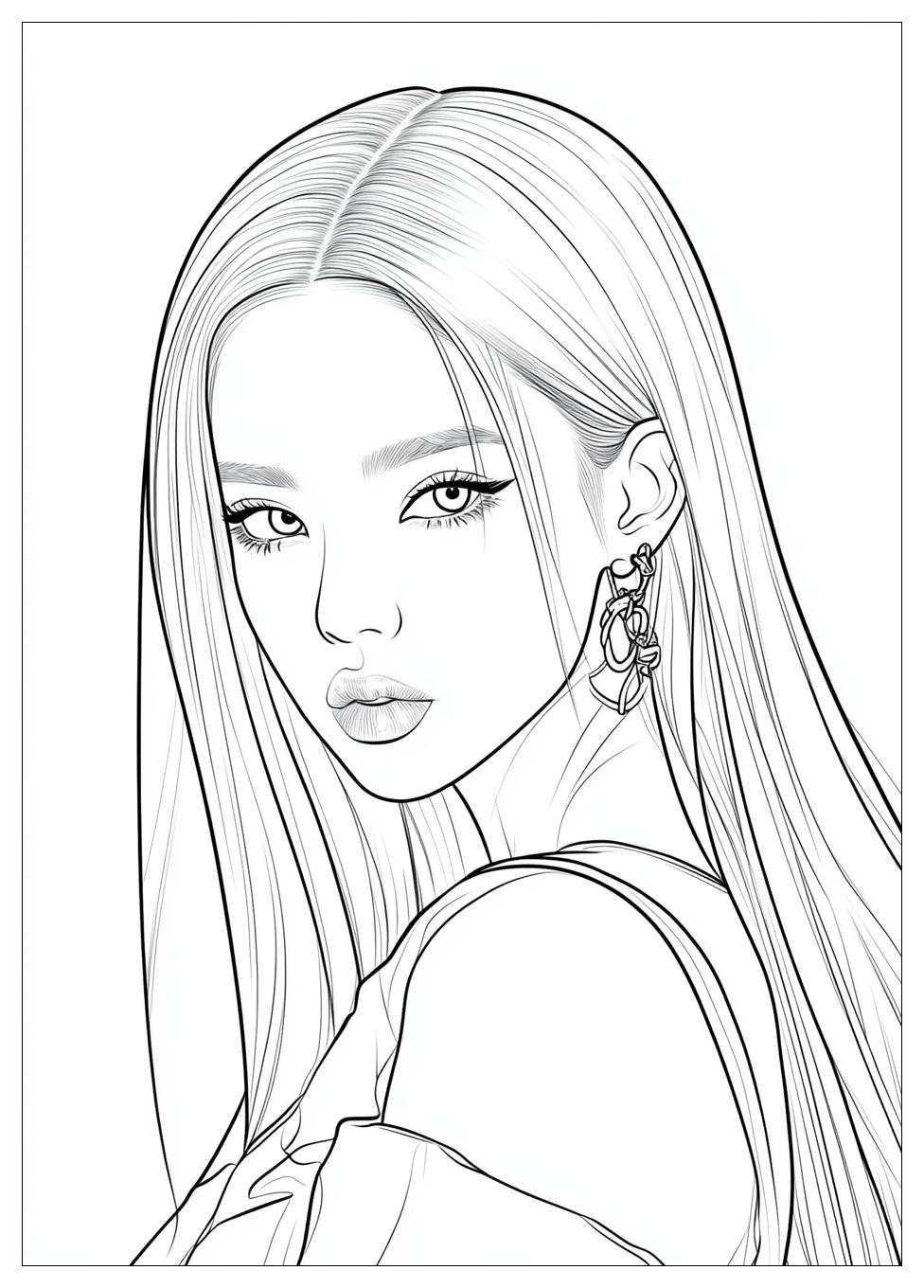 Blackpink Ausmalbilder 14