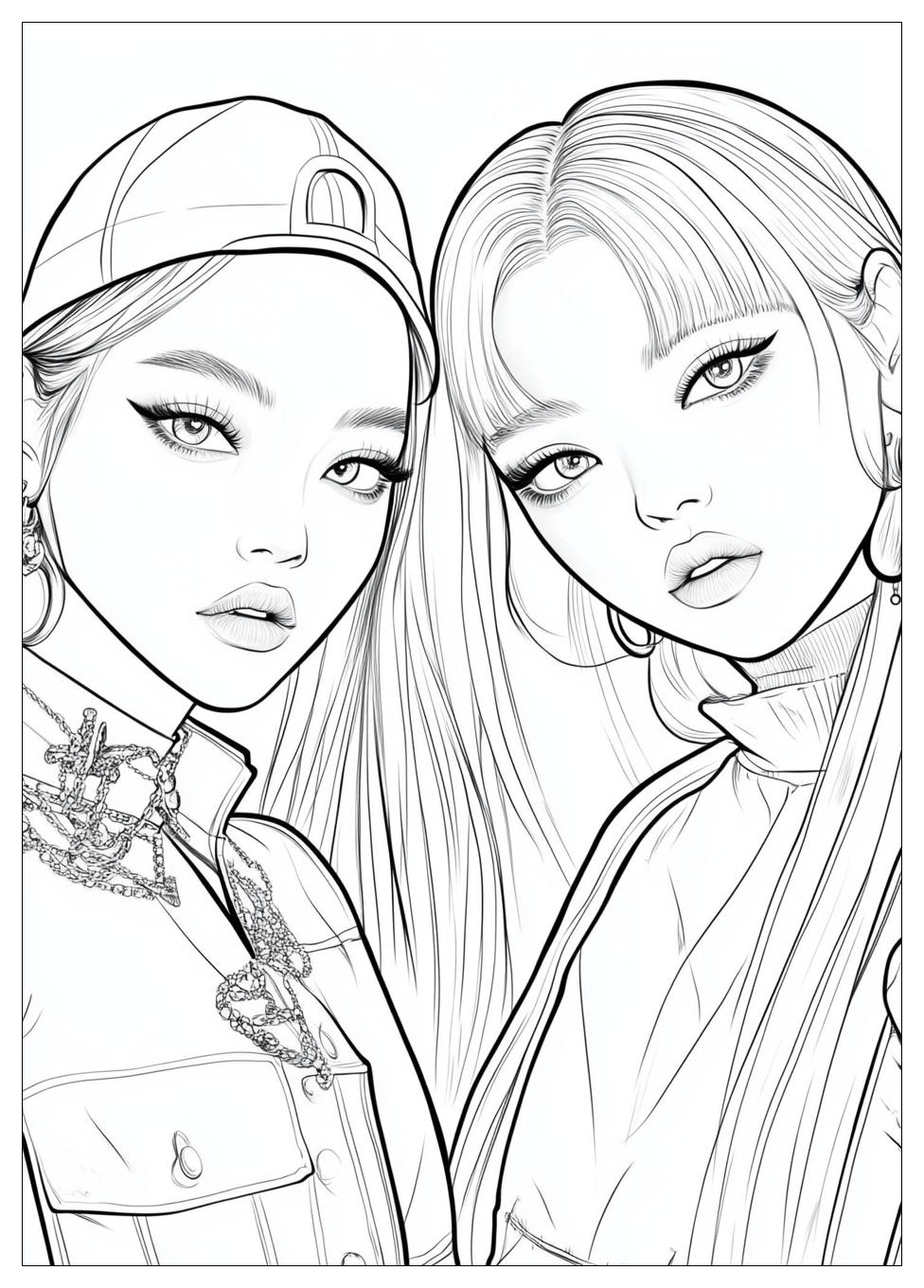 Blackpink Ausmalbilder 19