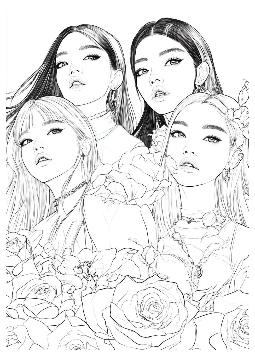 Blackpink Ausmalbilder 2